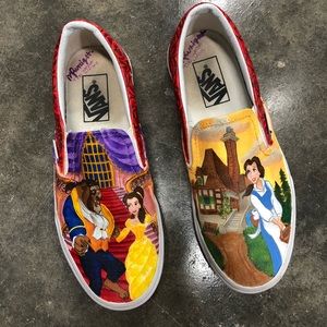 beauty and the beast shoes vans
